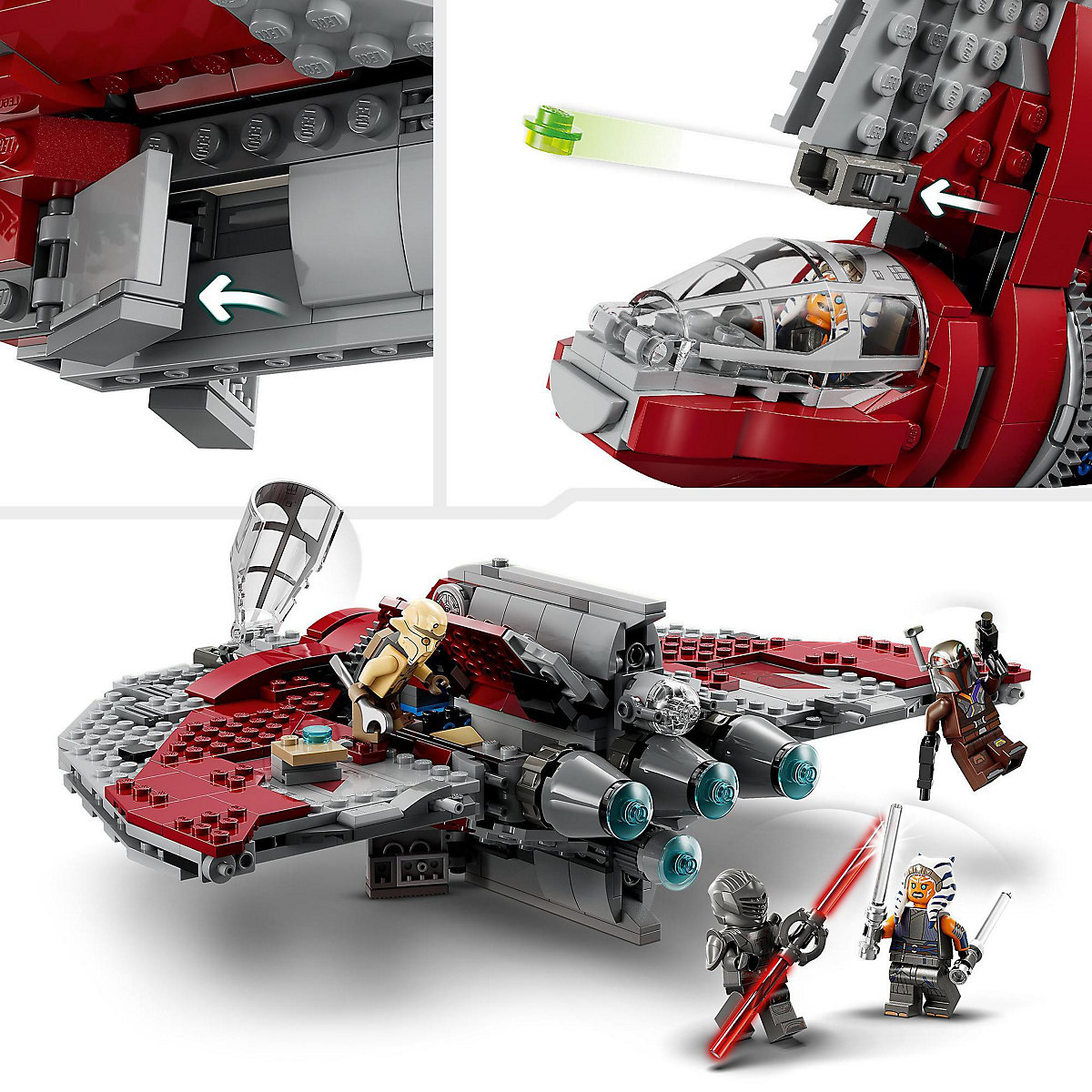 LEGO® Star Wars 75362 Ahsoka Tanos T-6 Jedi Shuttle
