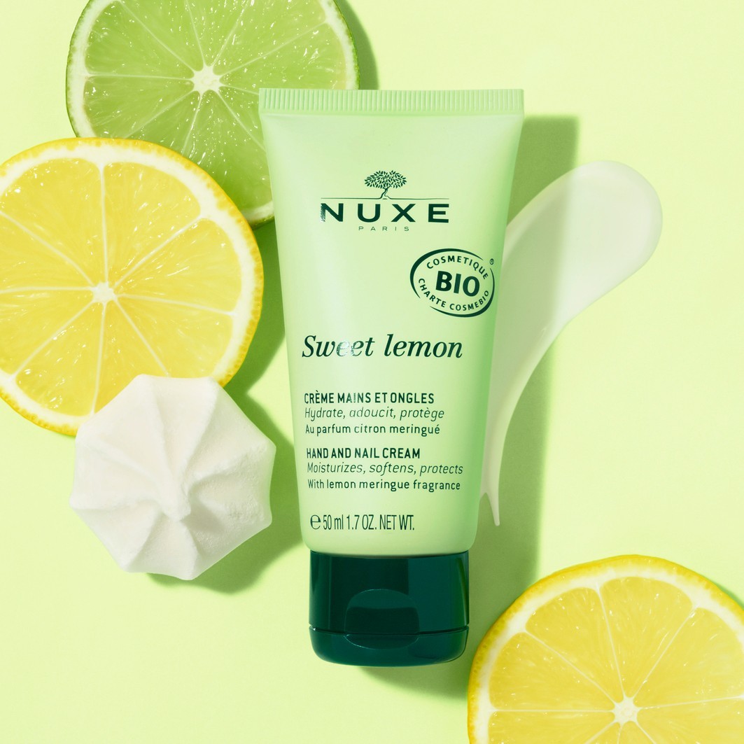 Hand and nail cream - With lemon meringue fragrance