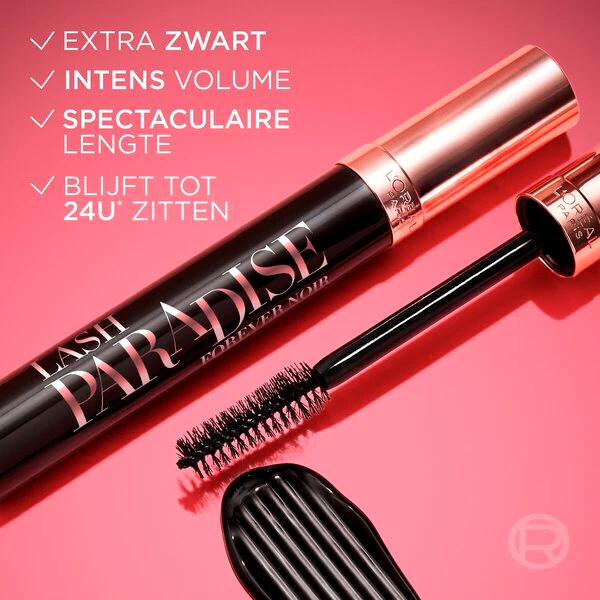L'Oréal Paris Lash Paradise maskara za volumen in volumen odtenek Extra Black 6,4 ml