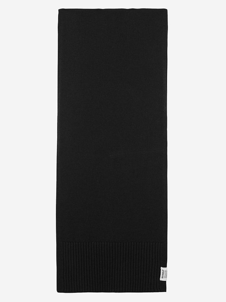 Ecoalf Wollschal in Schwarz - (L)180 x (B)40 cm günstig kaufen onesize