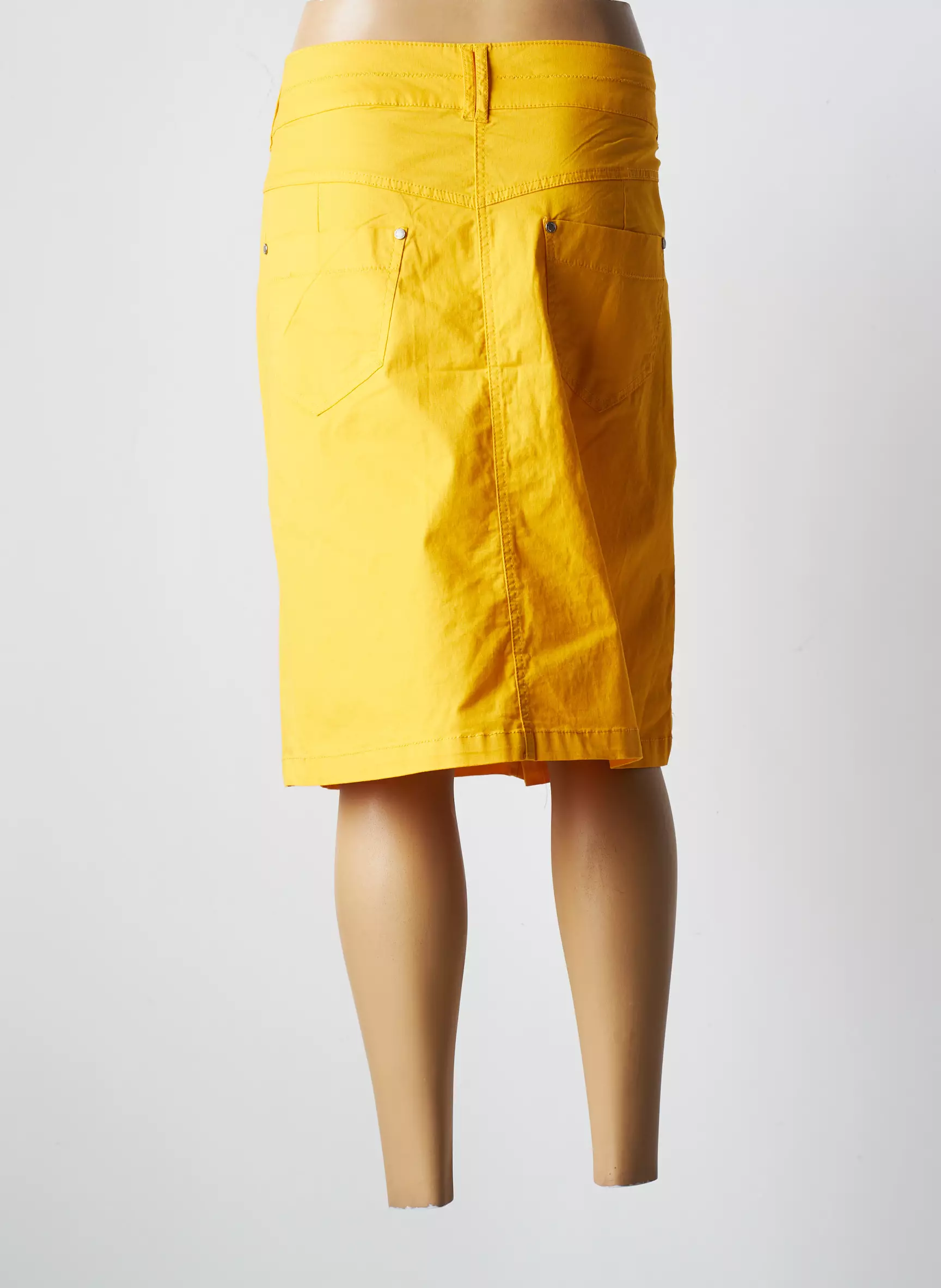 Jensen Jupes Mi Longues Femme couleur jaune