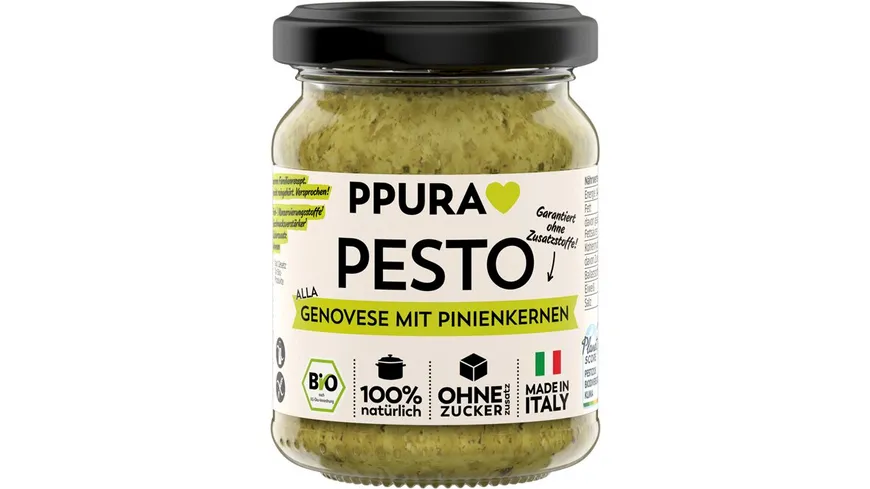 PPURA Bio Pesto Genovese 120 g