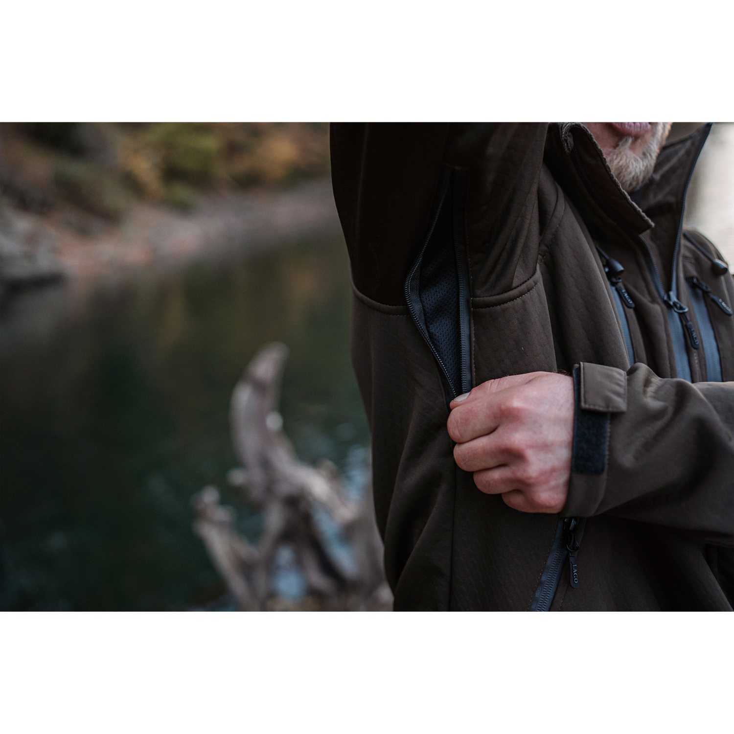 il Lago Prestige Herren Funktionsjacke Shawk (oliv)