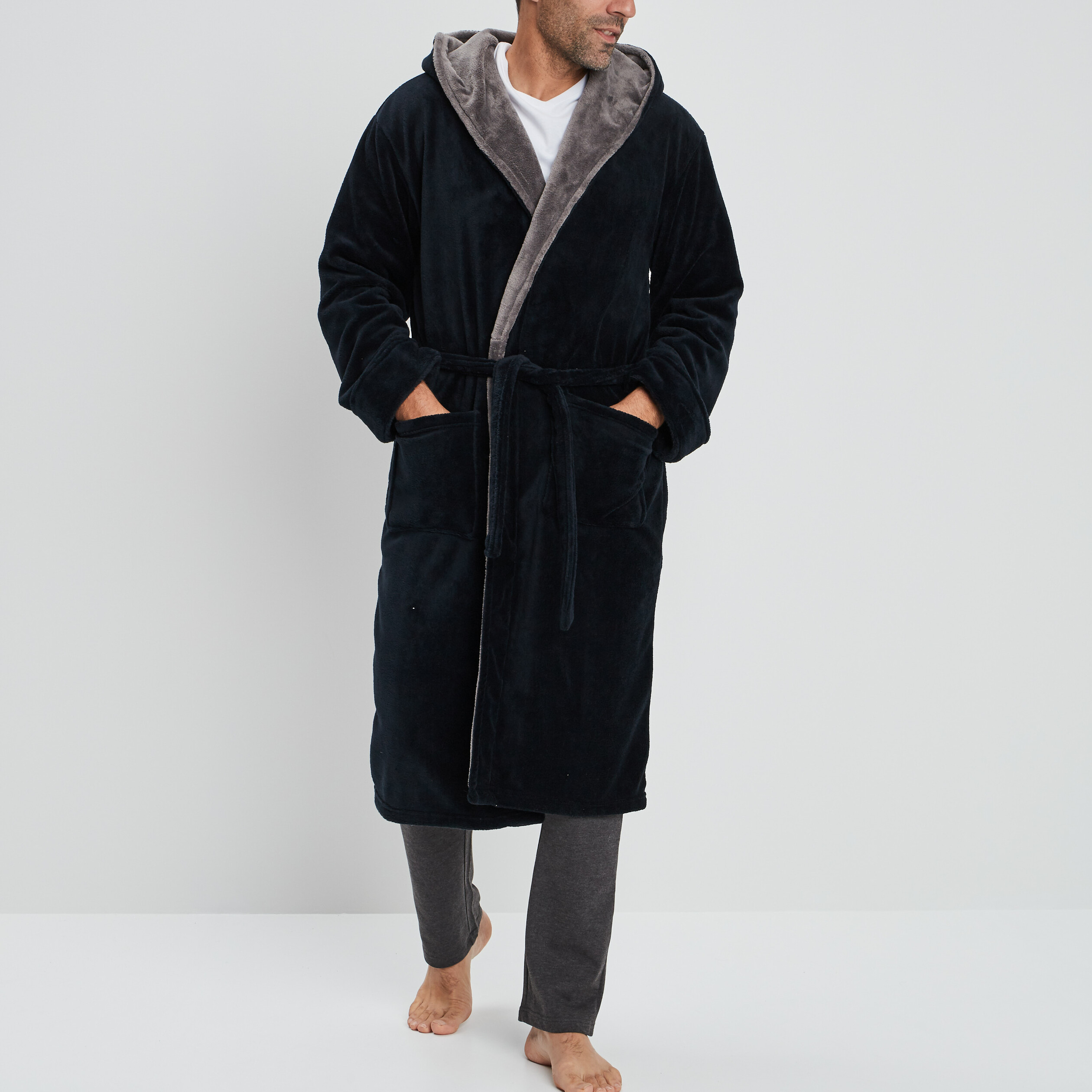 Pantalon de pyjama gris foncé homme | La Halle