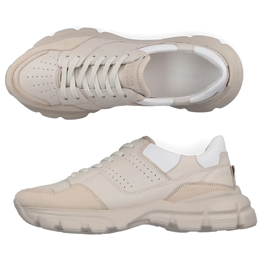 Kennel & Schmenger - Sneaker low FEVER Kalbsleder - beige