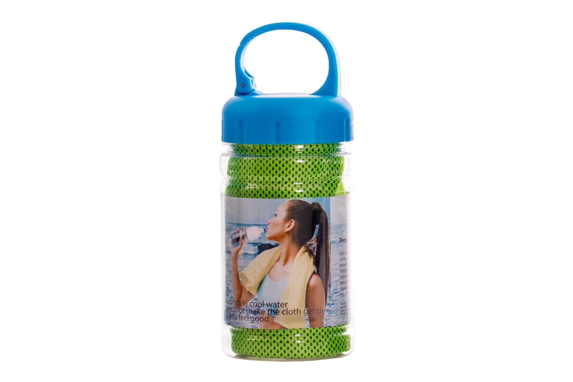 Muxel Sporthandtuch 10 x Ice Tuch, das Cool Down Towel oder Kühltuch bei Sport und Fitness, Kühlfaser (10-St)