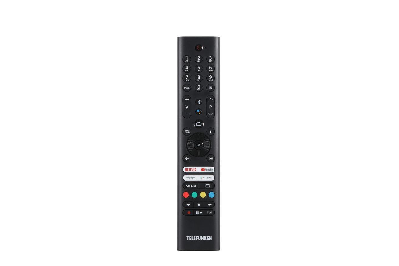 Telefunken QU43AN900M 43 Zoll QLED Fernseher / Android Smart TV (4K Ultra HD, HDR Dolby Vision)