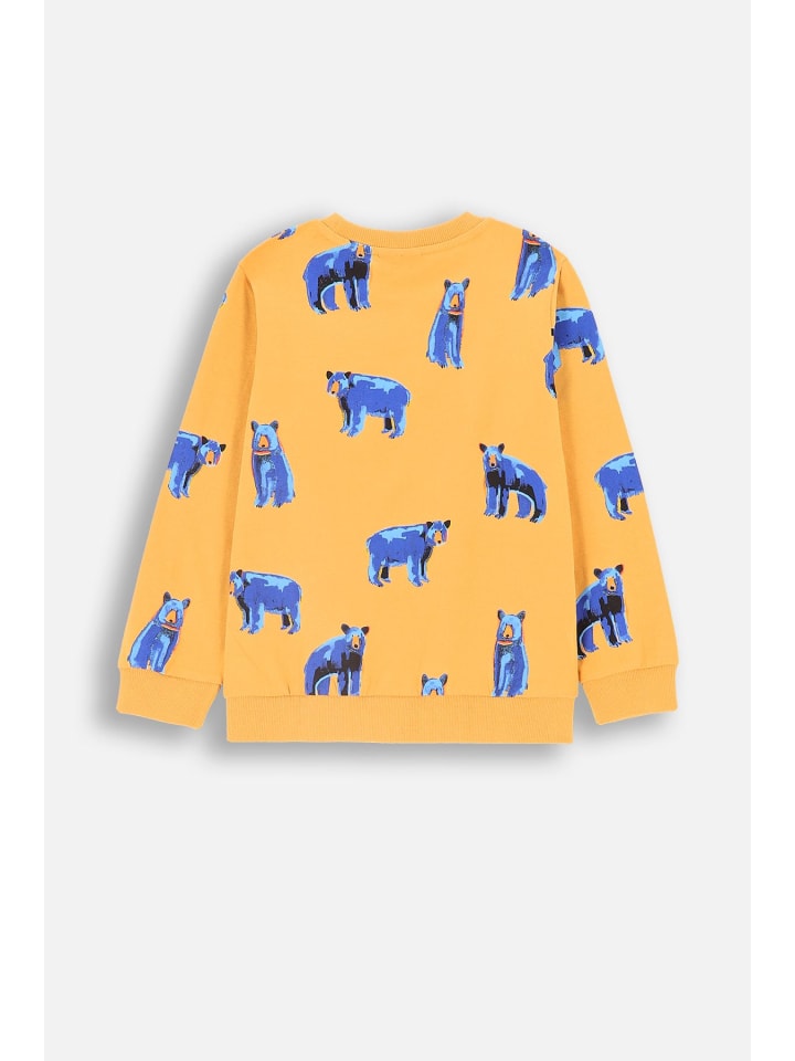 Coccodrillo T-Shirt mit langen Ärmeln in honiggelb günstig kaufen