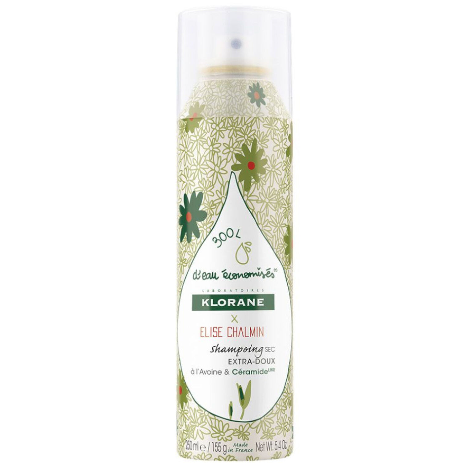 Klorane Shampoing Sec Extra Doux Avoine & Céramide - Edition Collector 250 ml