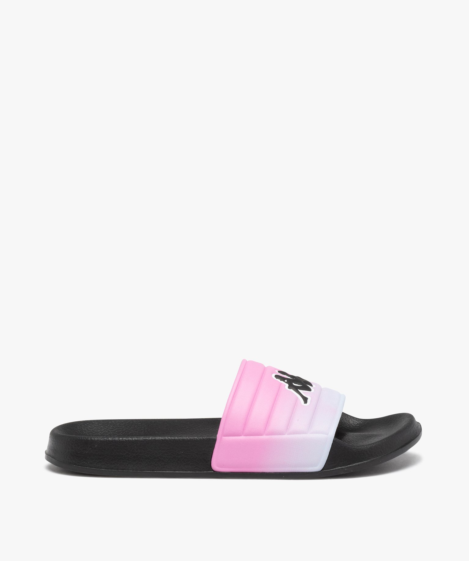 Mules de piscine fille avec dégradé de couleur - Kappa bleu | GEMO