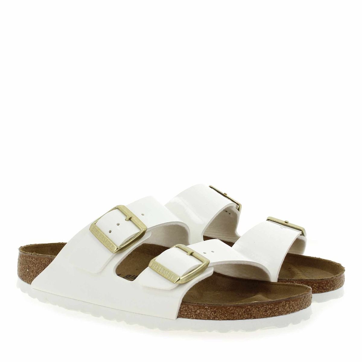 Birkenstock  ARIZONA - blanc vernis