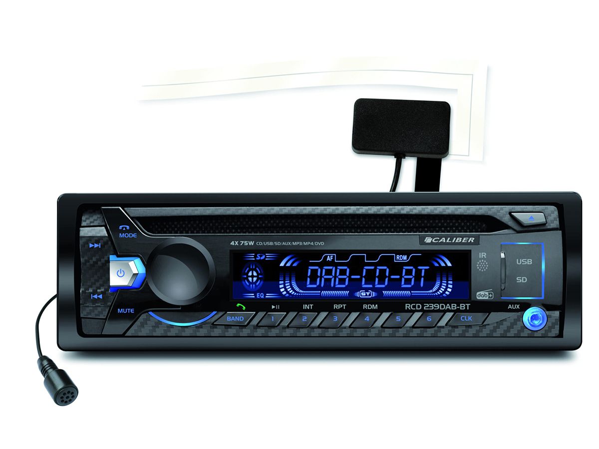 Caliber RCD239DAB-BT Bluetooth DAB+ Autoradio