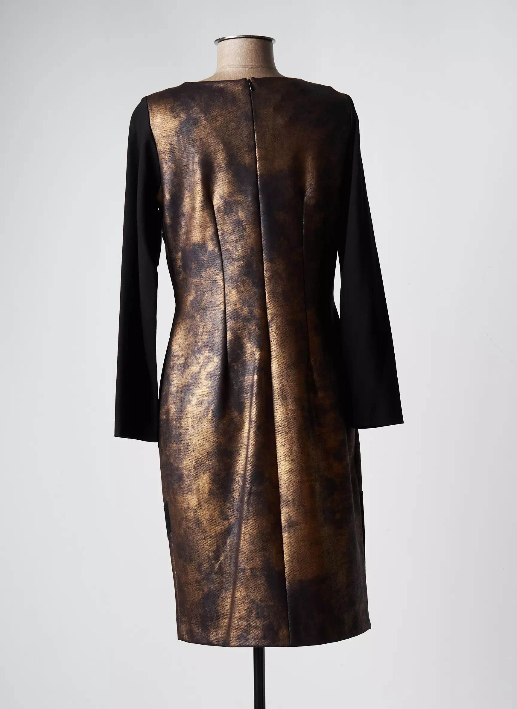 Chema Blanco Robes Mi Longues Femme couleur noir