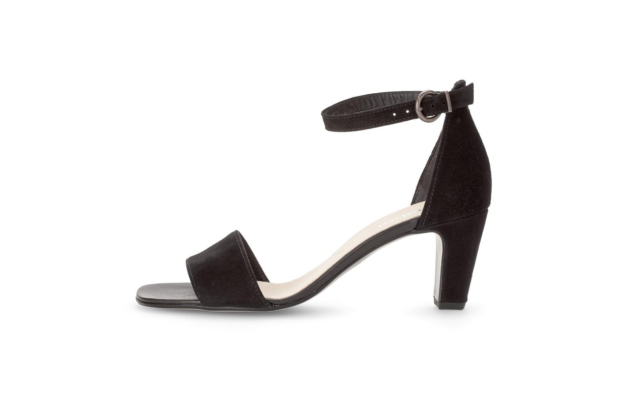 GABOR Komfort Sandalen schwarz Gabor Fashion Riemchensandale 41.790.17