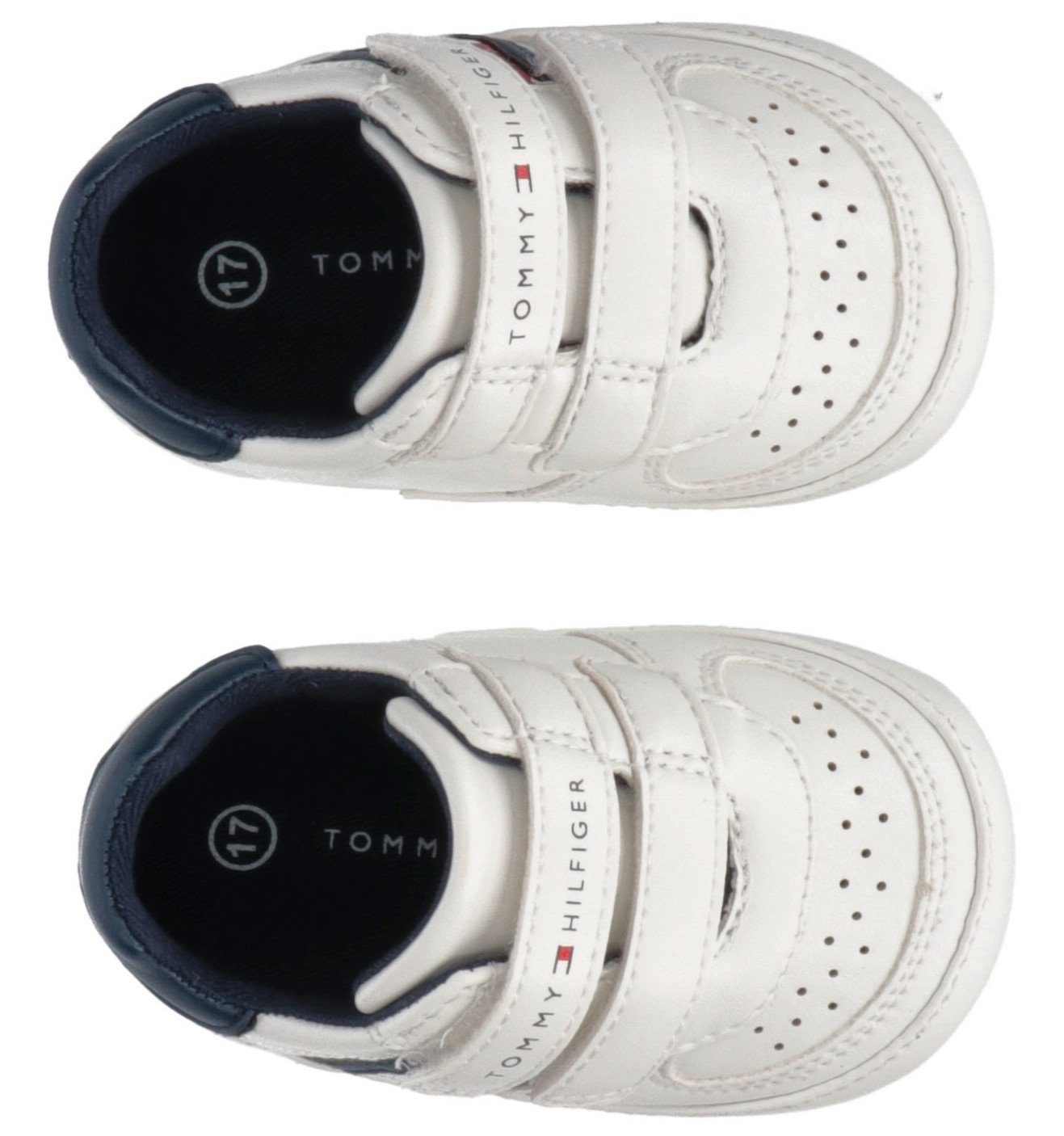 Tommy Hilfiger FLAG LOW CUT VELCRO SHOE OFF Sneaker mit Logoschriftzug