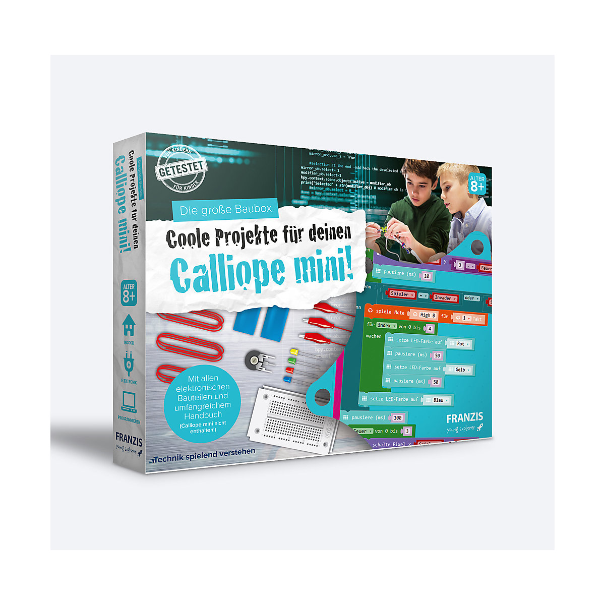 Franzis - Die große Baubox: Coole Projekte für deinen Calliope mini