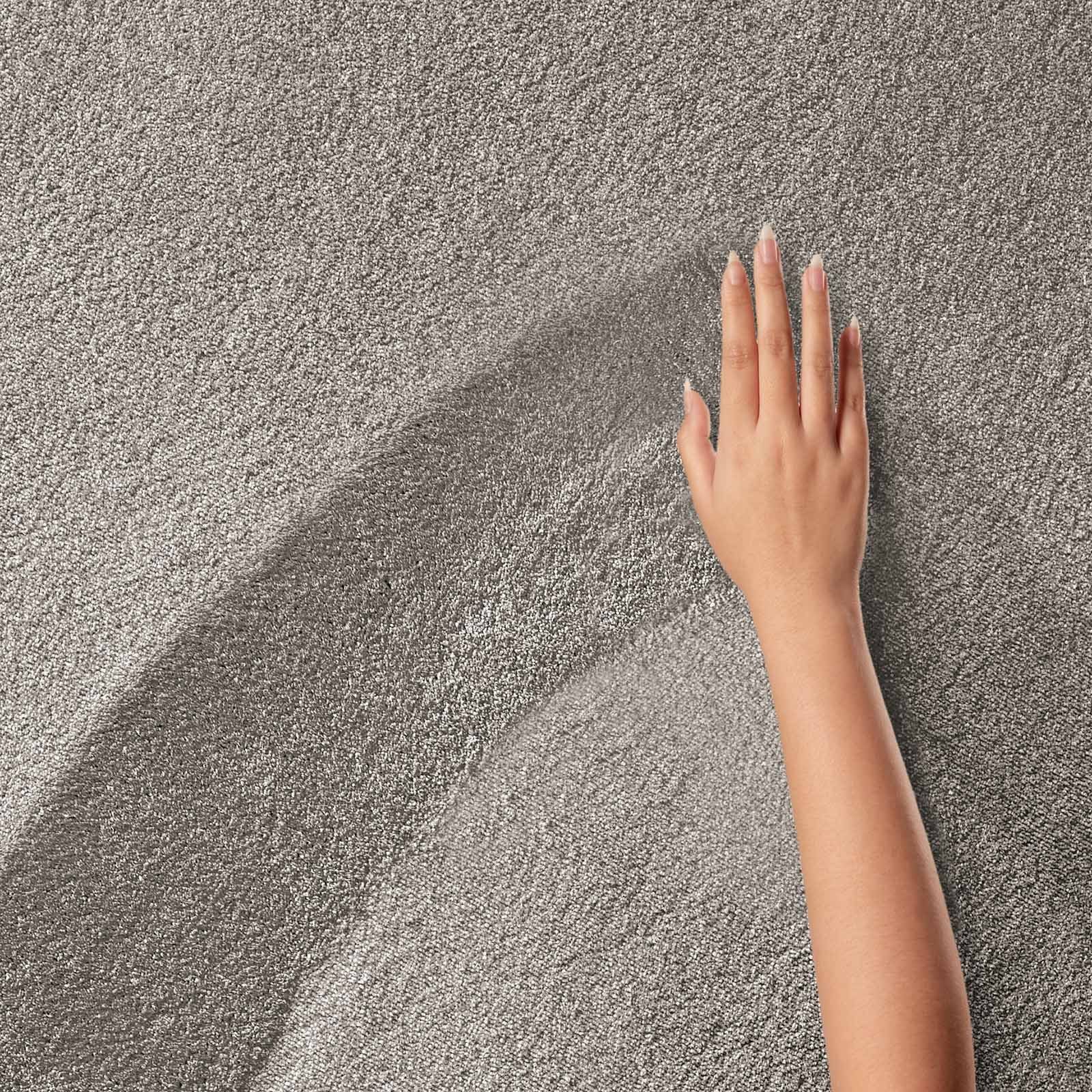 Teppich Kurzflor-Webteppich, TaCa Home, rechteckig, Höhe: 13 mm, uni Einfarbig weich Wohnzimmer Schlafzimmer Kinderzimmer 060x090cm