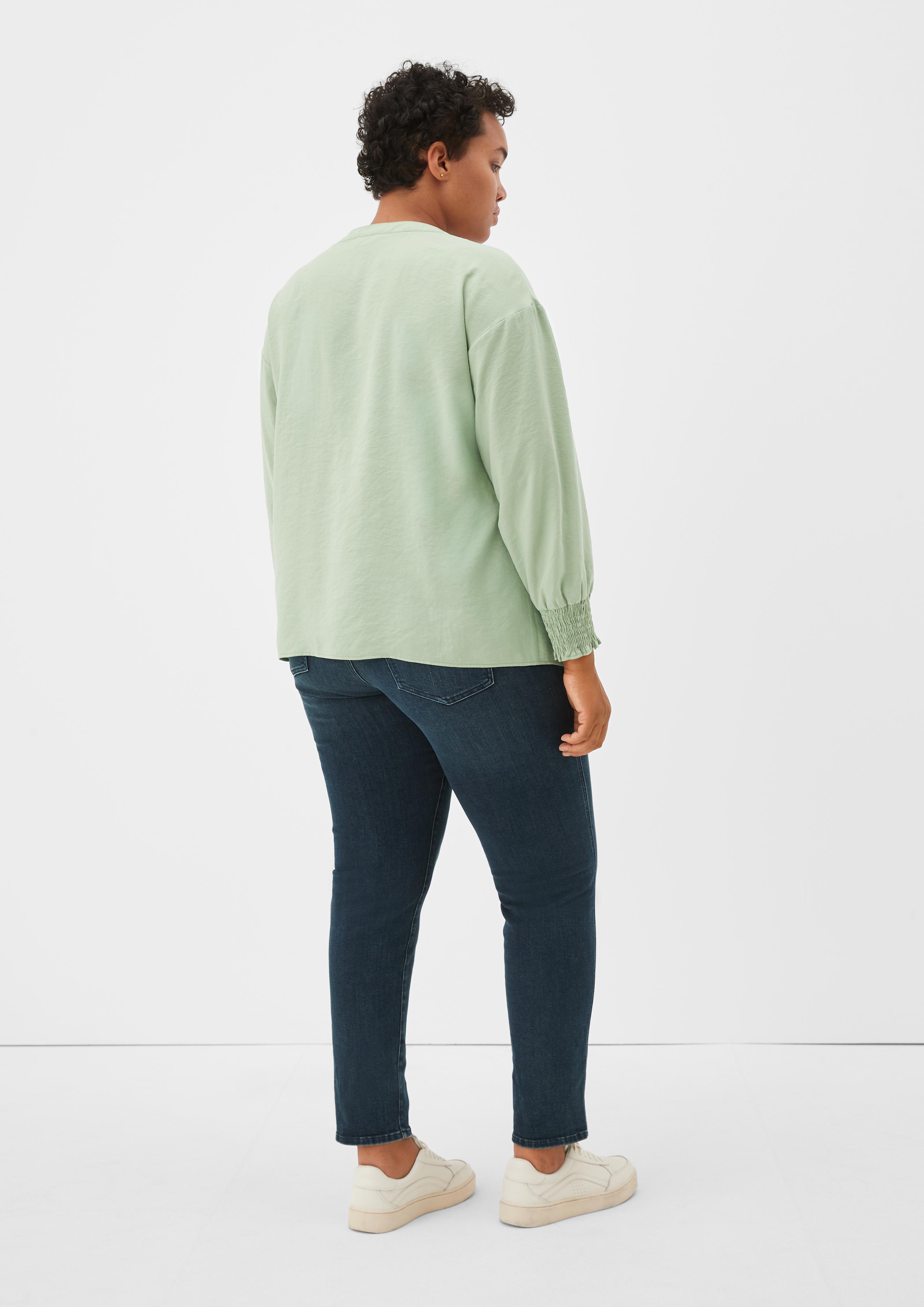 Bluse in Crinkle-Optik  2126497-7365