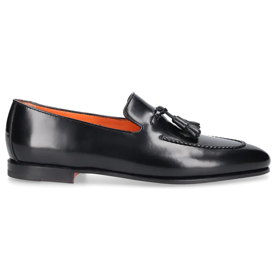 Santoni - Loafer MCNC18 Kalbsleder - schwarz