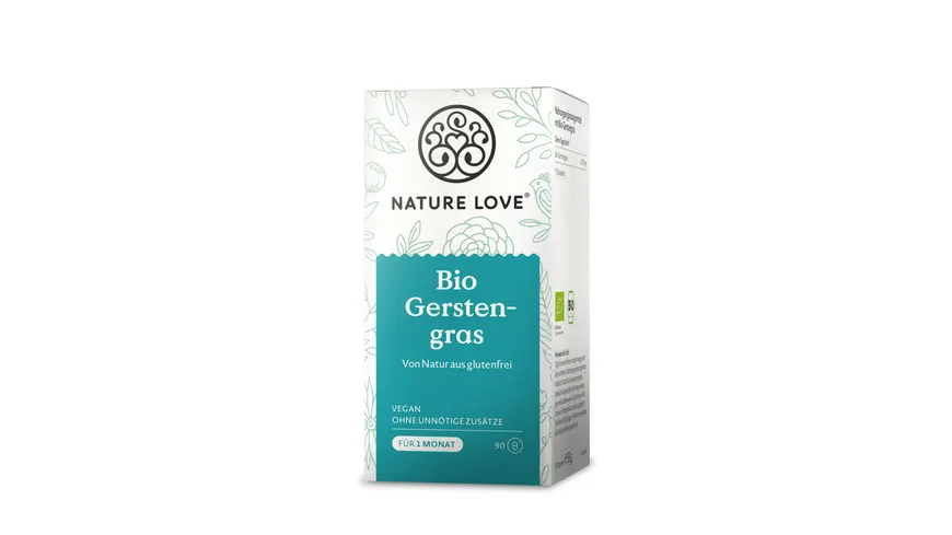 NATURE LOVE Bio Gerstengras 55 g