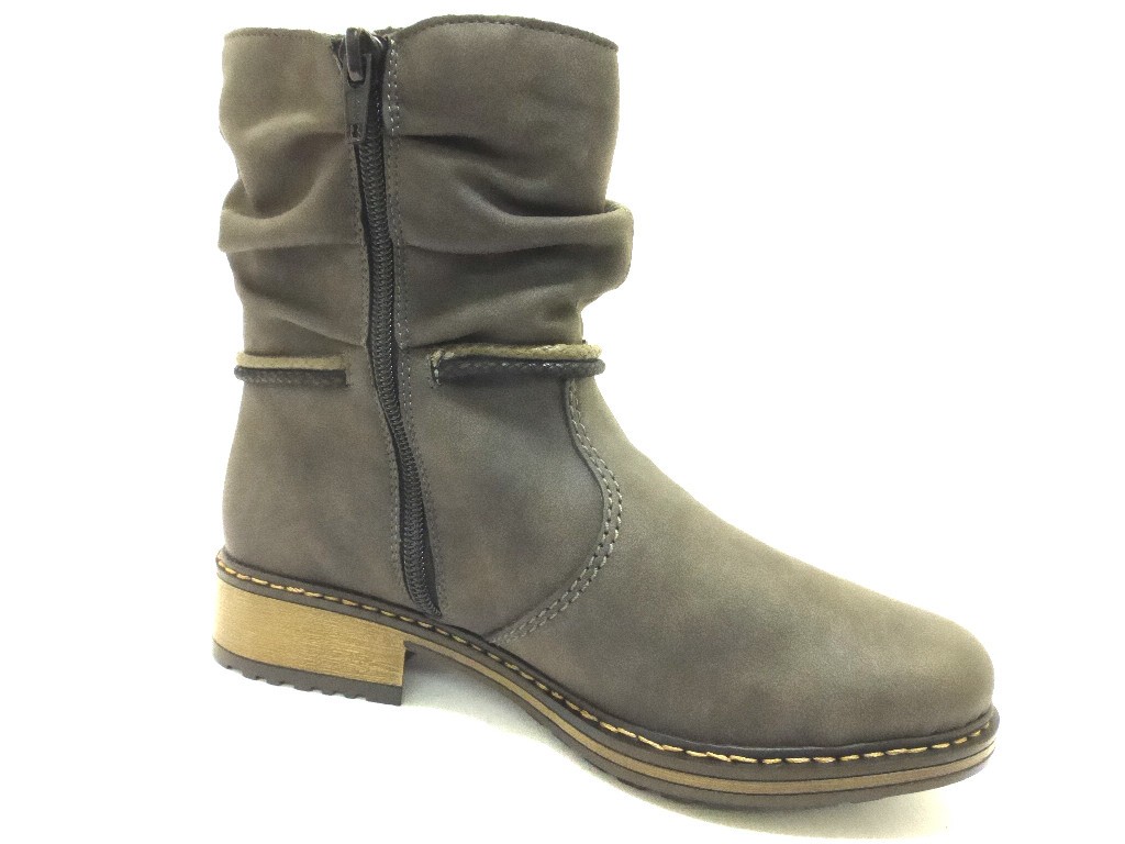 RIEKER Stiefeletten grau
