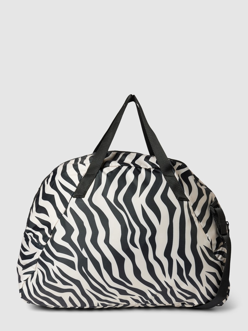 Sporttasche mit Label-Print Modell 'Grip' in black