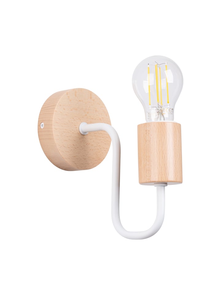 Nice Lamps Wandlampe DAZZLE weiß H 18,5 cm günstig kaufen onesize