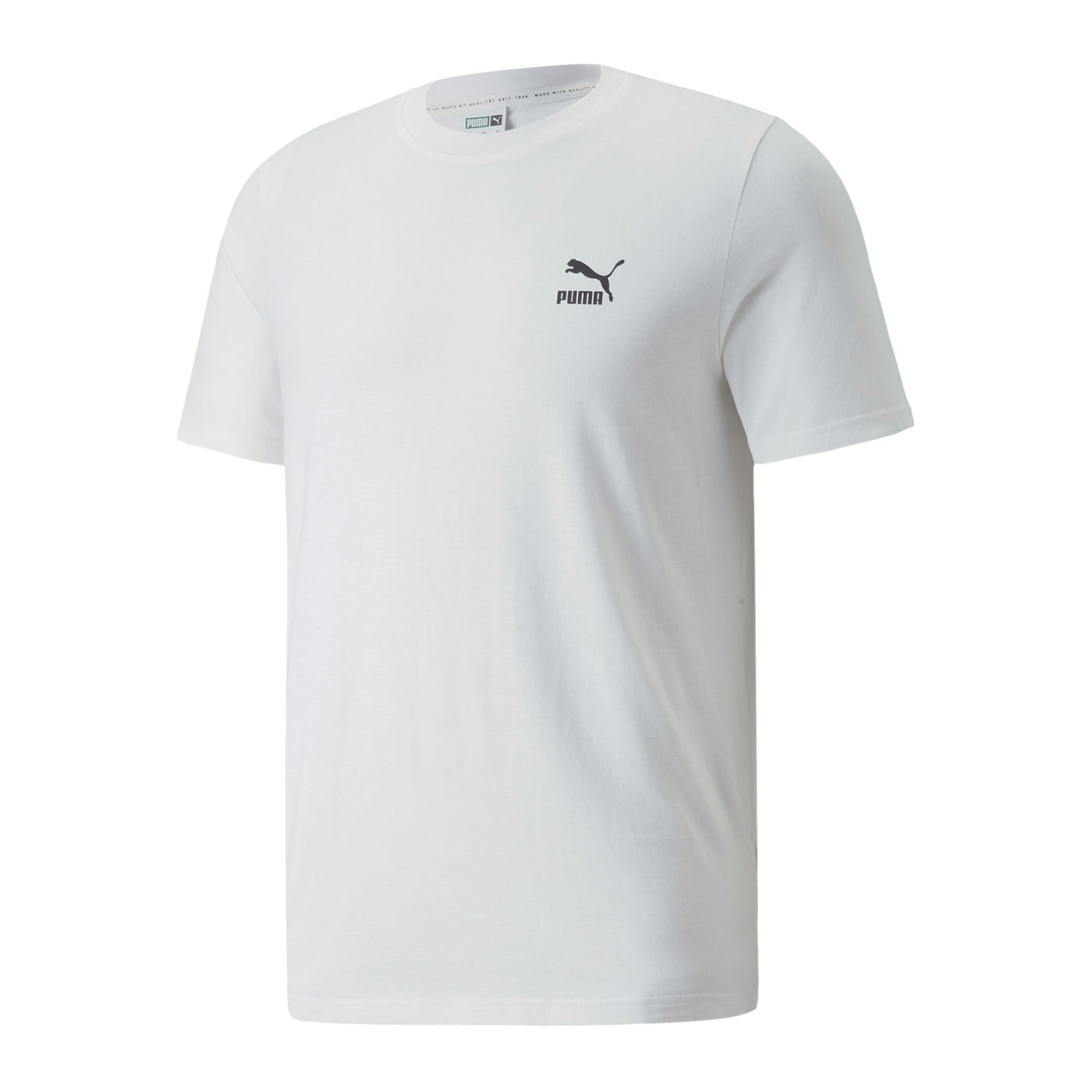 PUMA Classics Small Logo T-Shirt Weiss F02