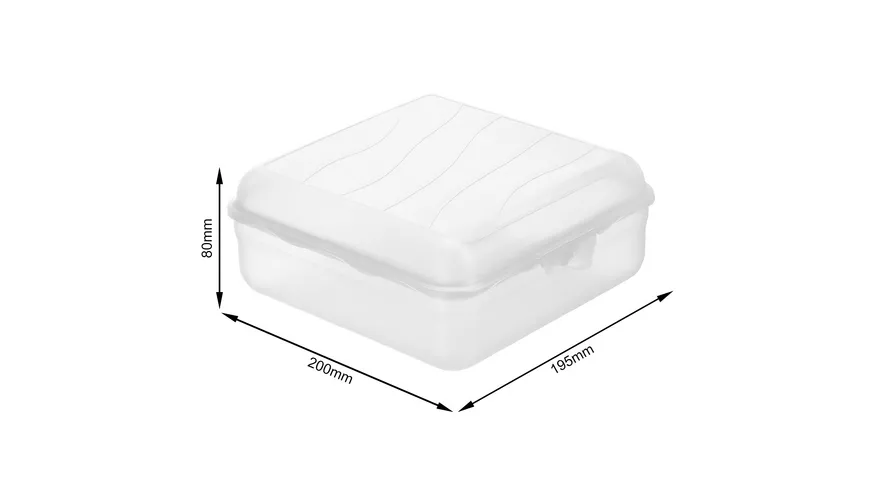 rotho Brotdose Funbox 2,35l Klar