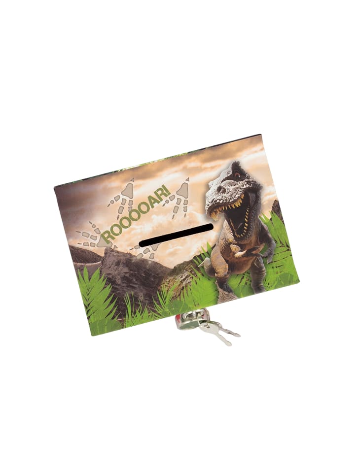 ROTH Spardose Tyrannosaurus in Grün günstig kaufen onesize
