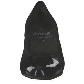 Jana comfort Pumps in schwarz