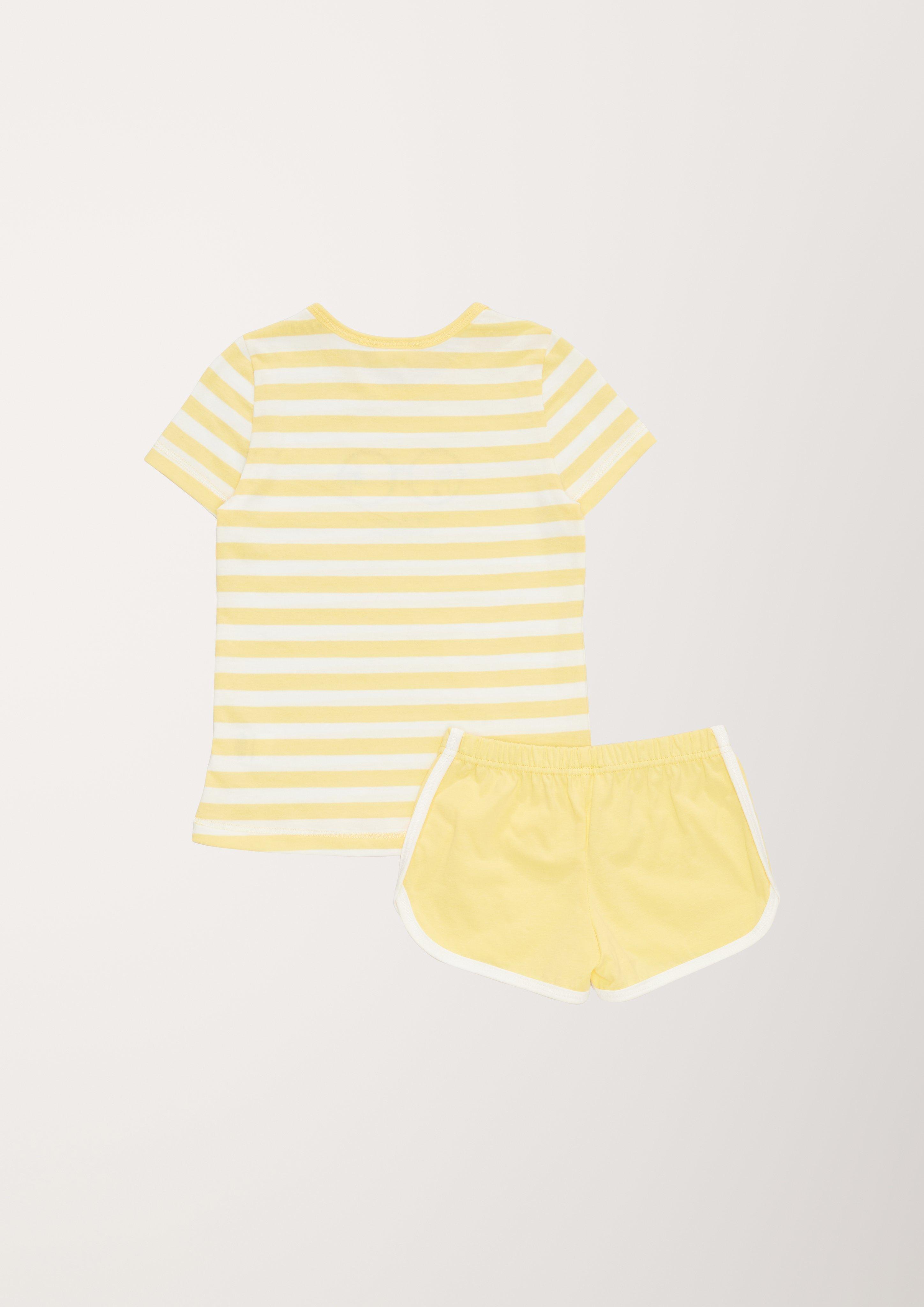 Kurzer Pyjama mit Streifen  6005956-2224