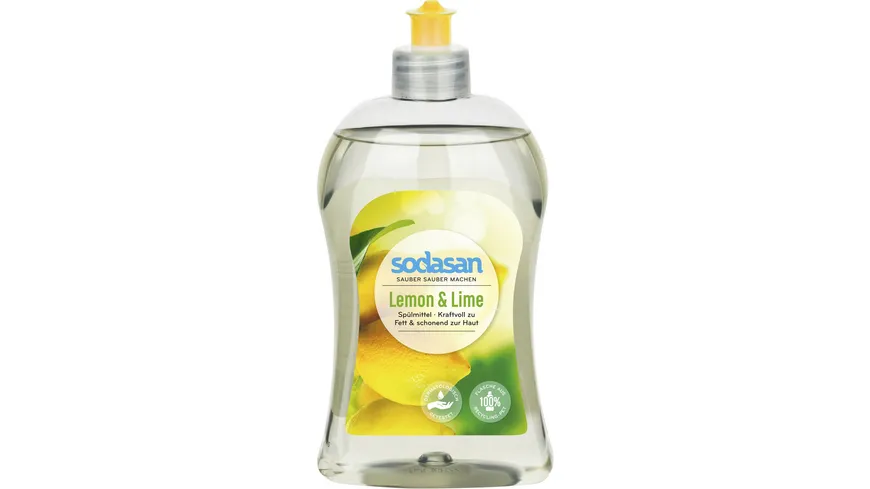 sodasan Spülmittel Lemon & Lime 500 ml