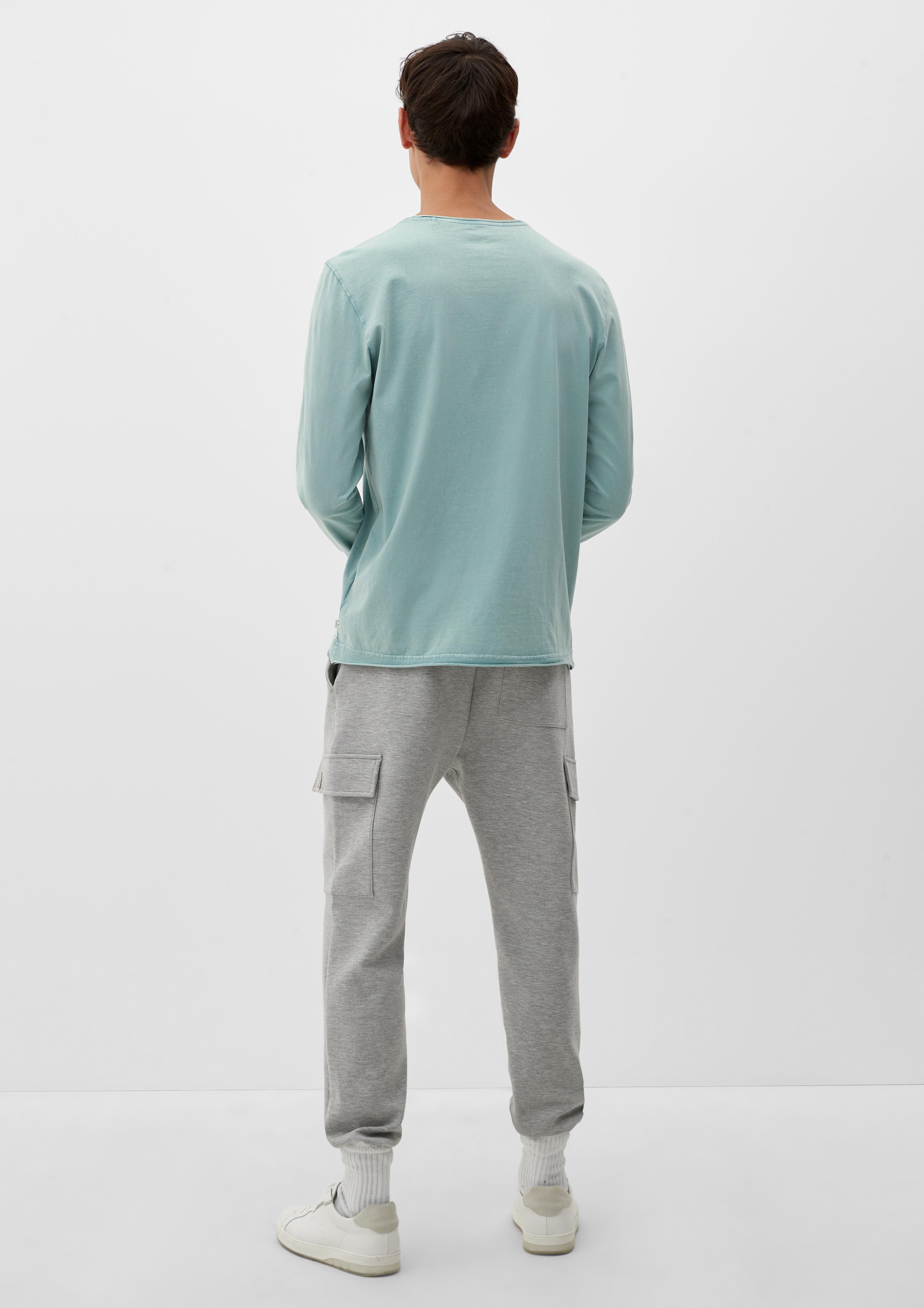 Longsleeve mit Wascheffekt  2120815-7217
