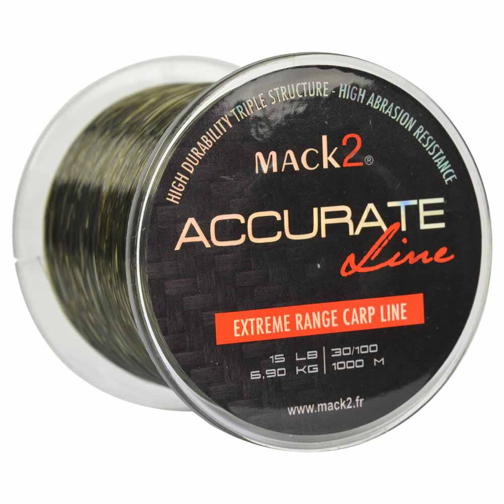 Nylon karperlijn Mack2 Accurate 1000 m