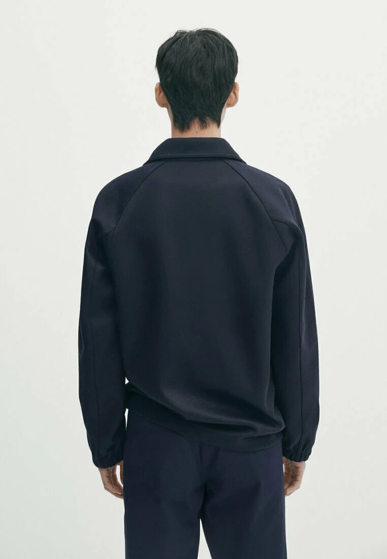 Massimo Dutti BLEND CON BOTONES A PRESIÓN - Chaqueta ligera