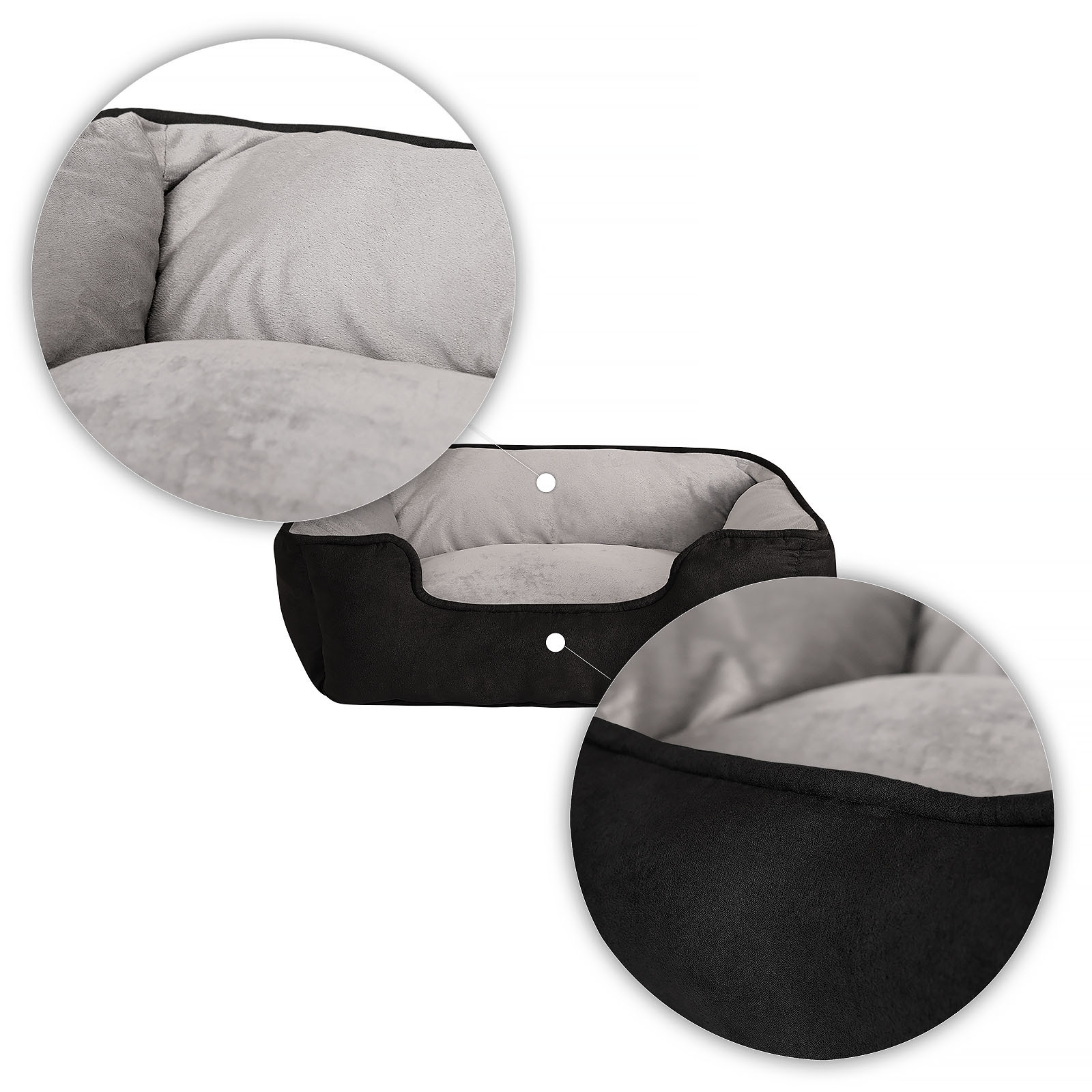 Lionto Hundebetten Lionto 2-in-1 Hundebett Hundekissen S