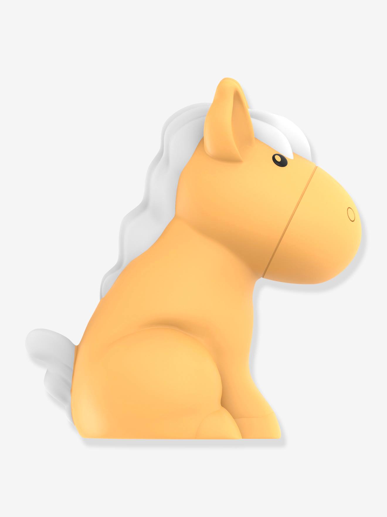 Kleines Kinderzimmer Pferde-Nachtlicht DHINK - orange