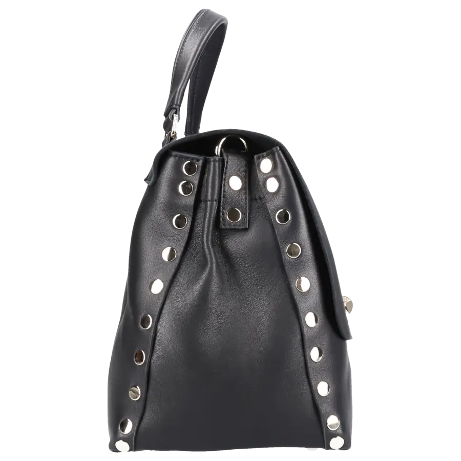 Zanellato - Handtasche POSTINA HERITAGE Kalbsleder - schwarz
