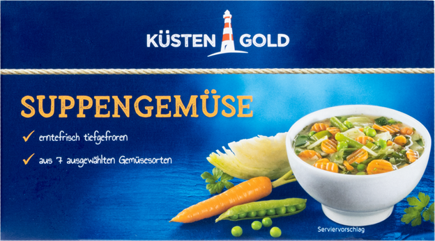 Küstengold Suppengemüse