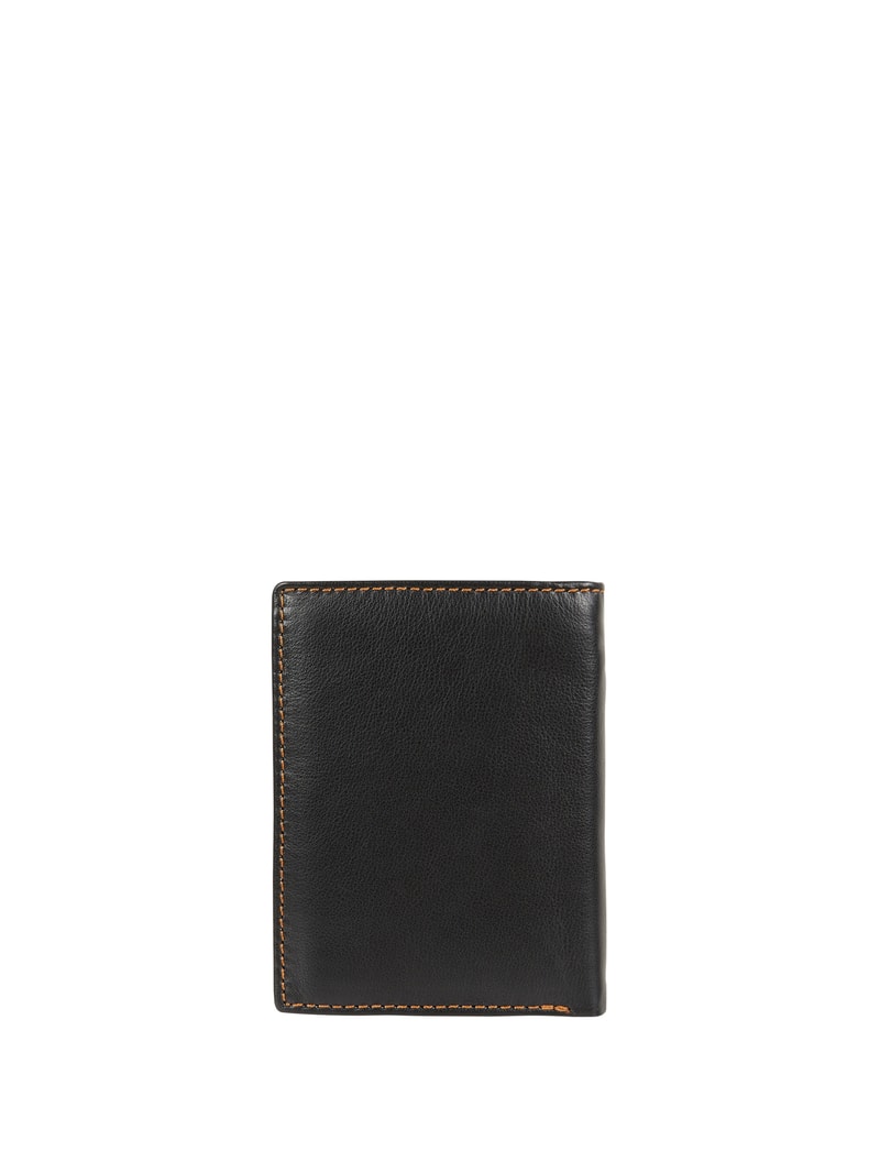 Portmonee aus Leder in schwarz