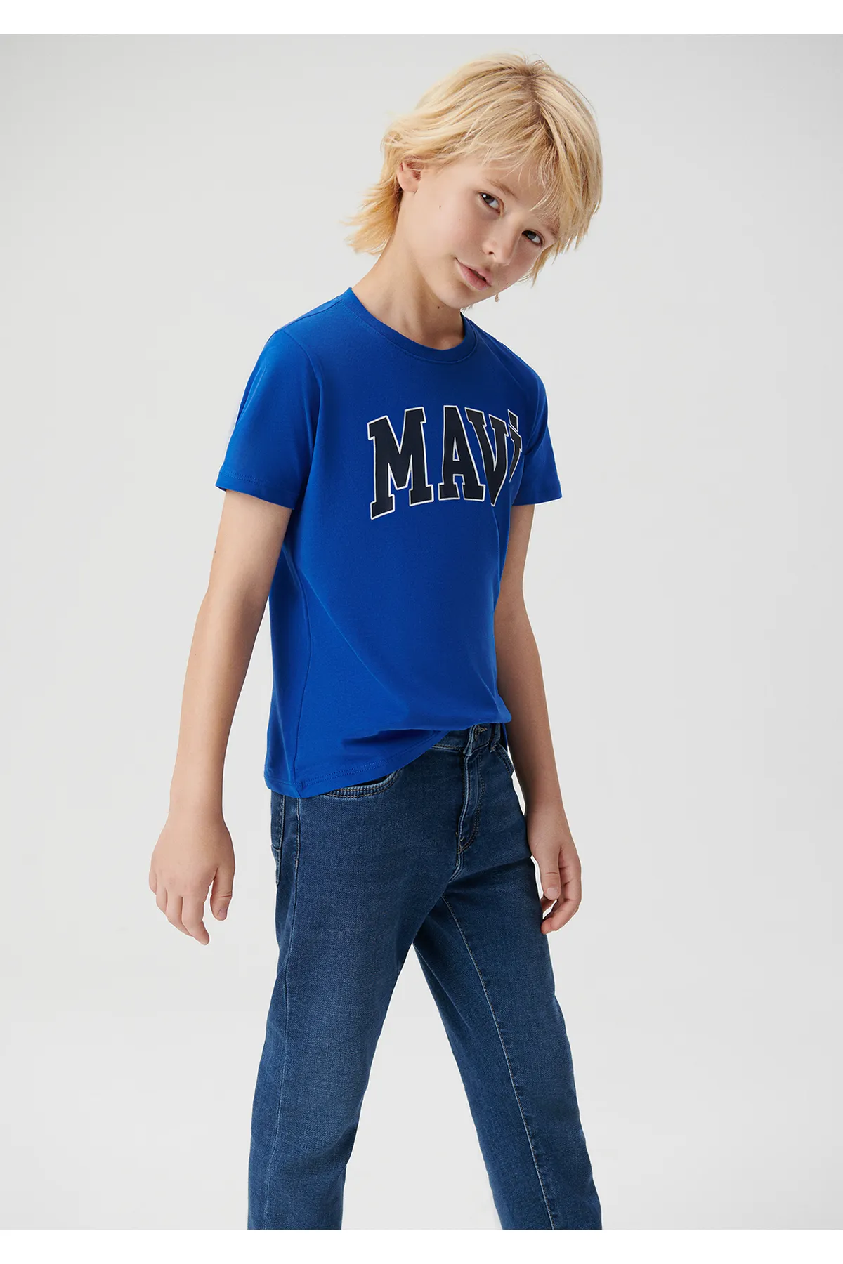 Mavi  T-Shirt mit Logo-Print, normale Passform / normaler Schnitt 6610030-70896