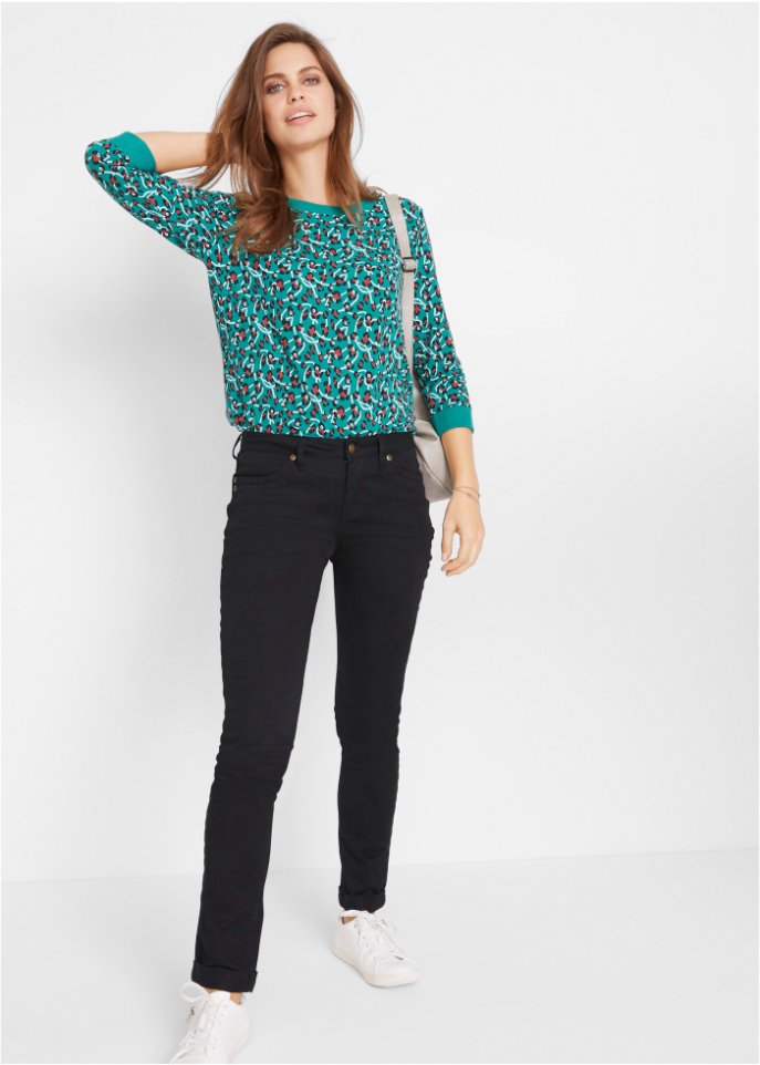 Komfort-Stretch-Jeans, Straight