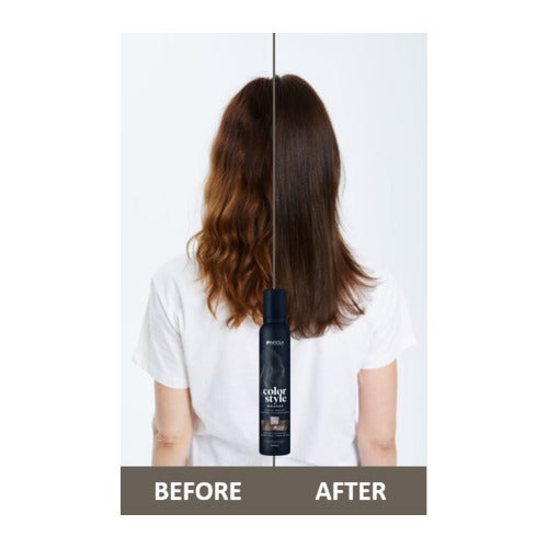 Mousse Indola Color Style 200 ml Argento