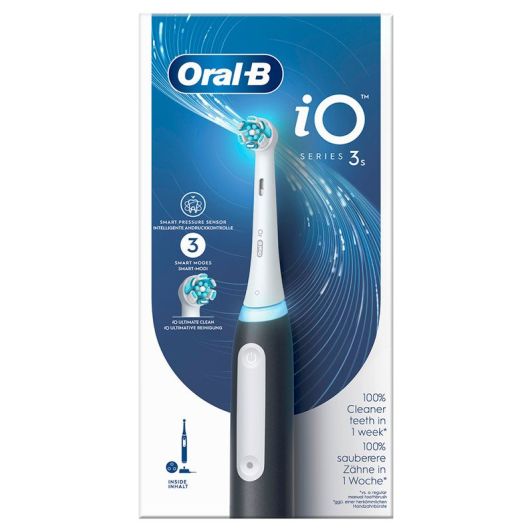 ORAL-B iO3S Zahnbürste Schwarz
