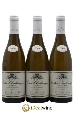 Corton-Charlemagne Grand Cru Simon Bize & Fils  2009 - Lot de 3 Bouteilles