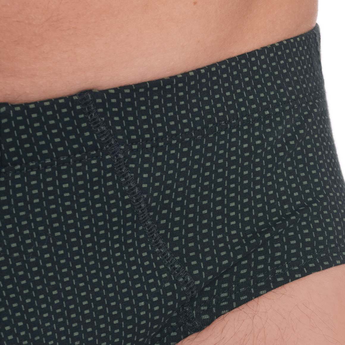 Herren Slip mit Minimal-Print