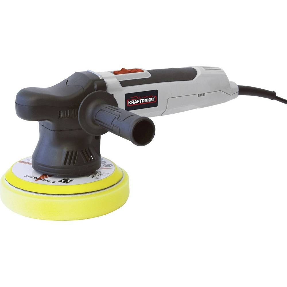 Dino KRAFTPAKET Poliermaschine Exzenterpoliermaschine HUB 9mm 650 W