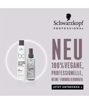 Schwarzkopf Professional BC Bonacure Clean Balance Deep Cleansing Shampoo Tocopherol Haarshampoo-250 ml