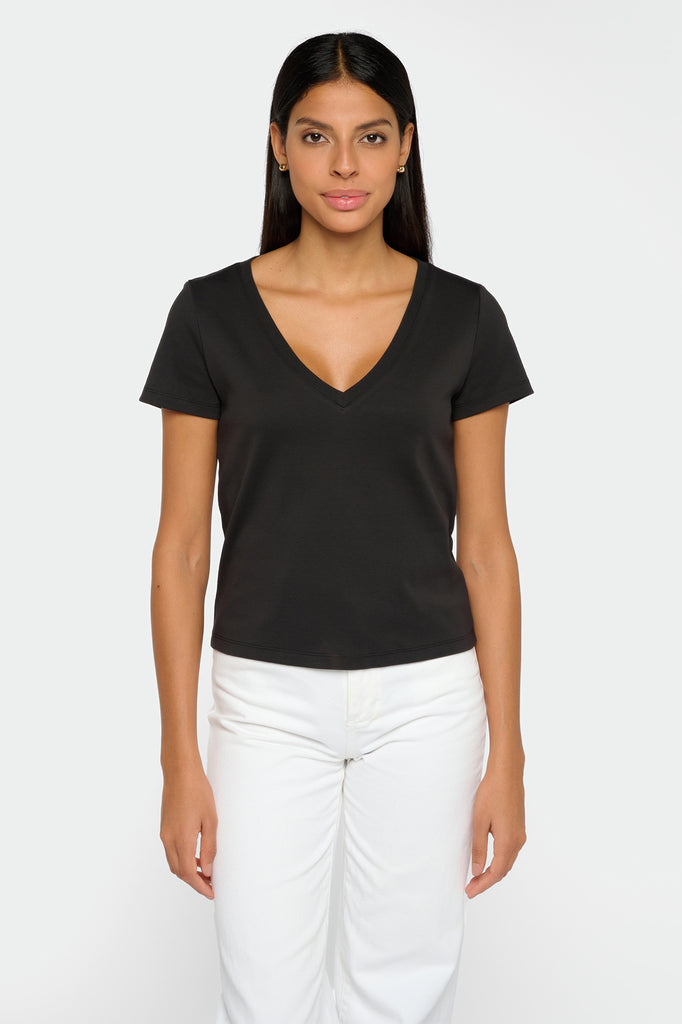 T-shirt Irene col V
